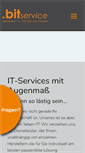 Mobile Screenshot of bitservice.de