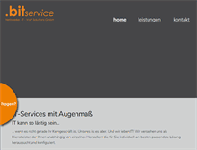 Tablet Screenshot of bitservice.de